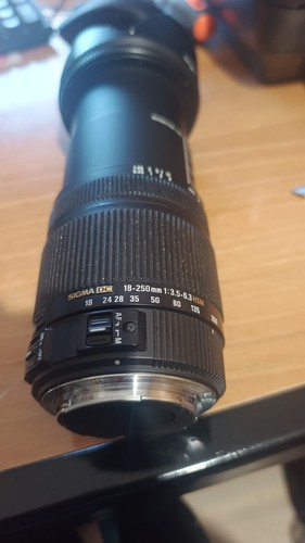 Sigma 250mm 6 3 dc - sigma, 18-250mm