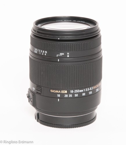 Sigma 250 5 6 3 - 18-250, f/3,5-6,3