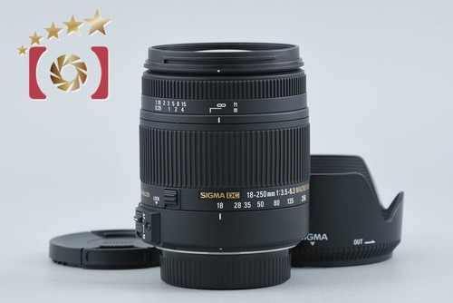 Sigma 250 5 6 - 18-250, f/3.5-6.3