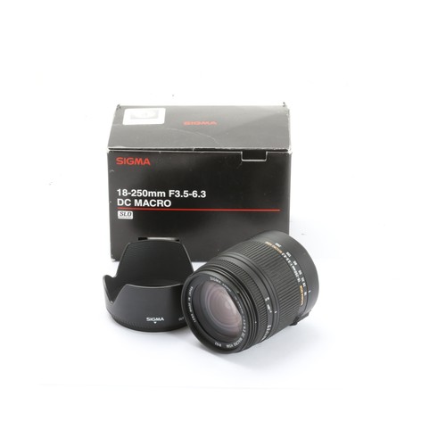 Sigma 18 250 dc os - dc,
