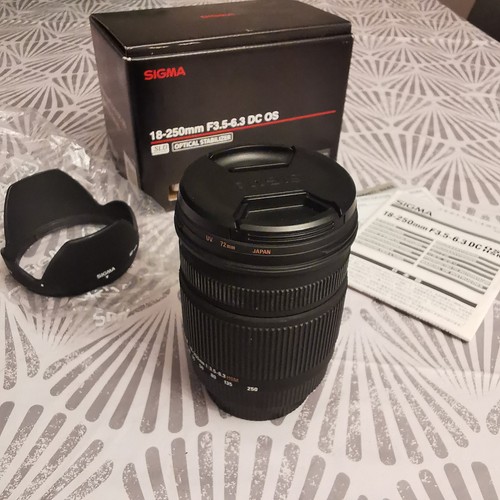 Sigma 250 6 3 dc - mm, f3.5-6.3