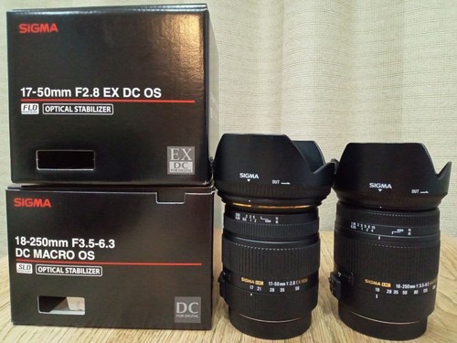 Set obiettivi sigma - sigma, 18-250